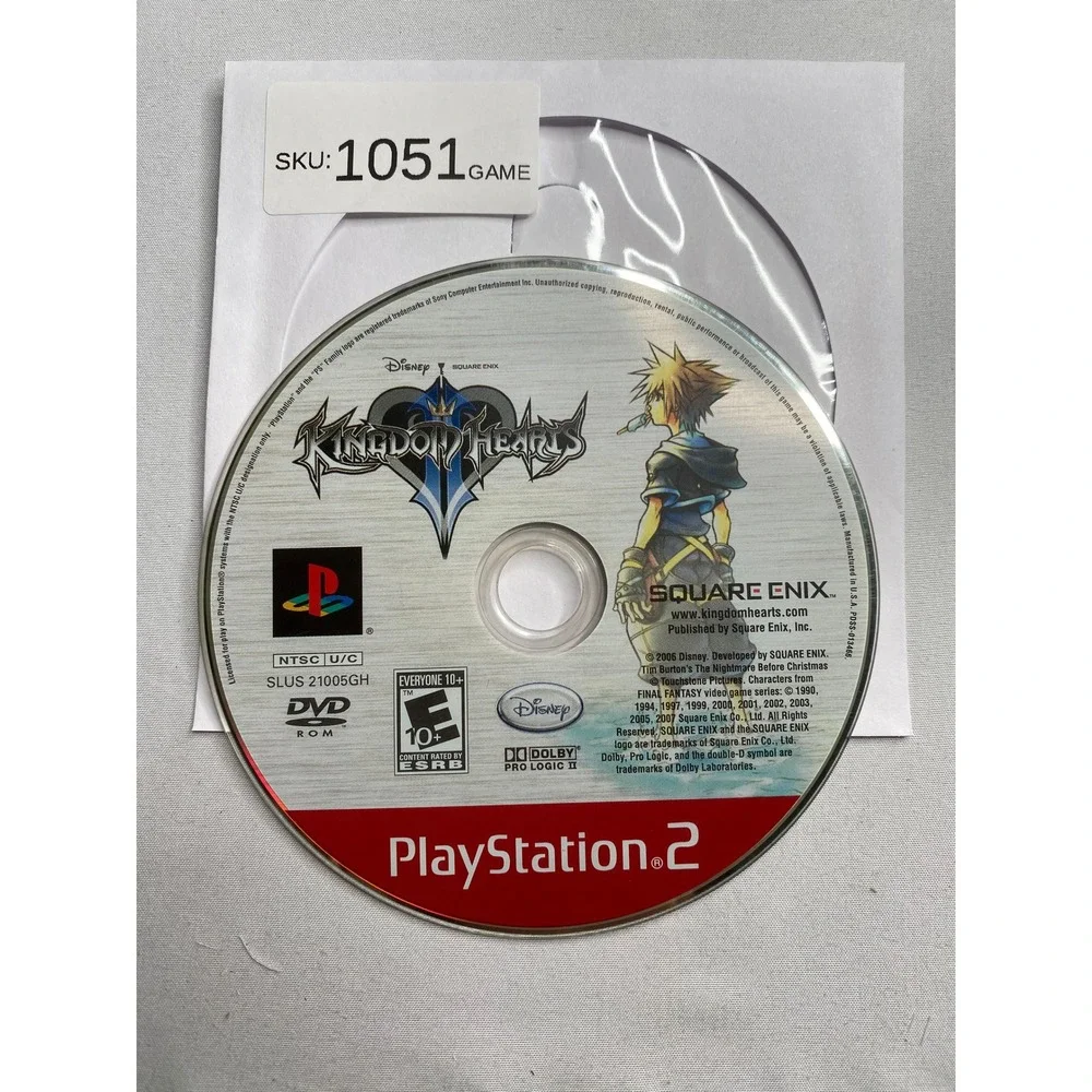 Kingdom Hearts II Sony PlayStation 2